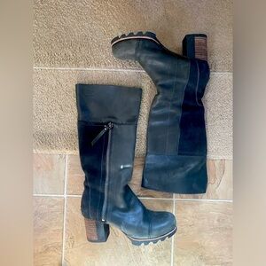 Sorel Addington leather knee boots